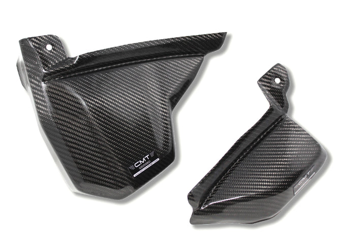 KTM EXC300 TPI LOWER CARBON TANK COVER 2020 - 2021 - 2022 - 2023