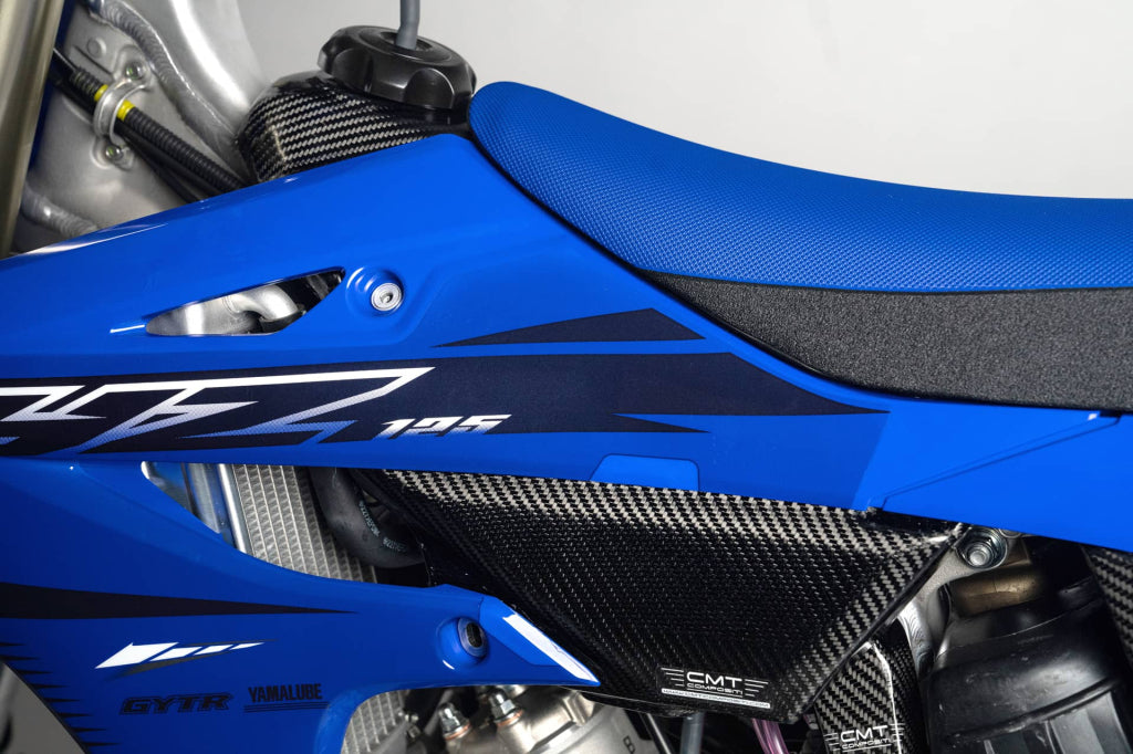 YAMAHA CARBON LOWER TANK COVER YZ125 YZ250 2022-2023