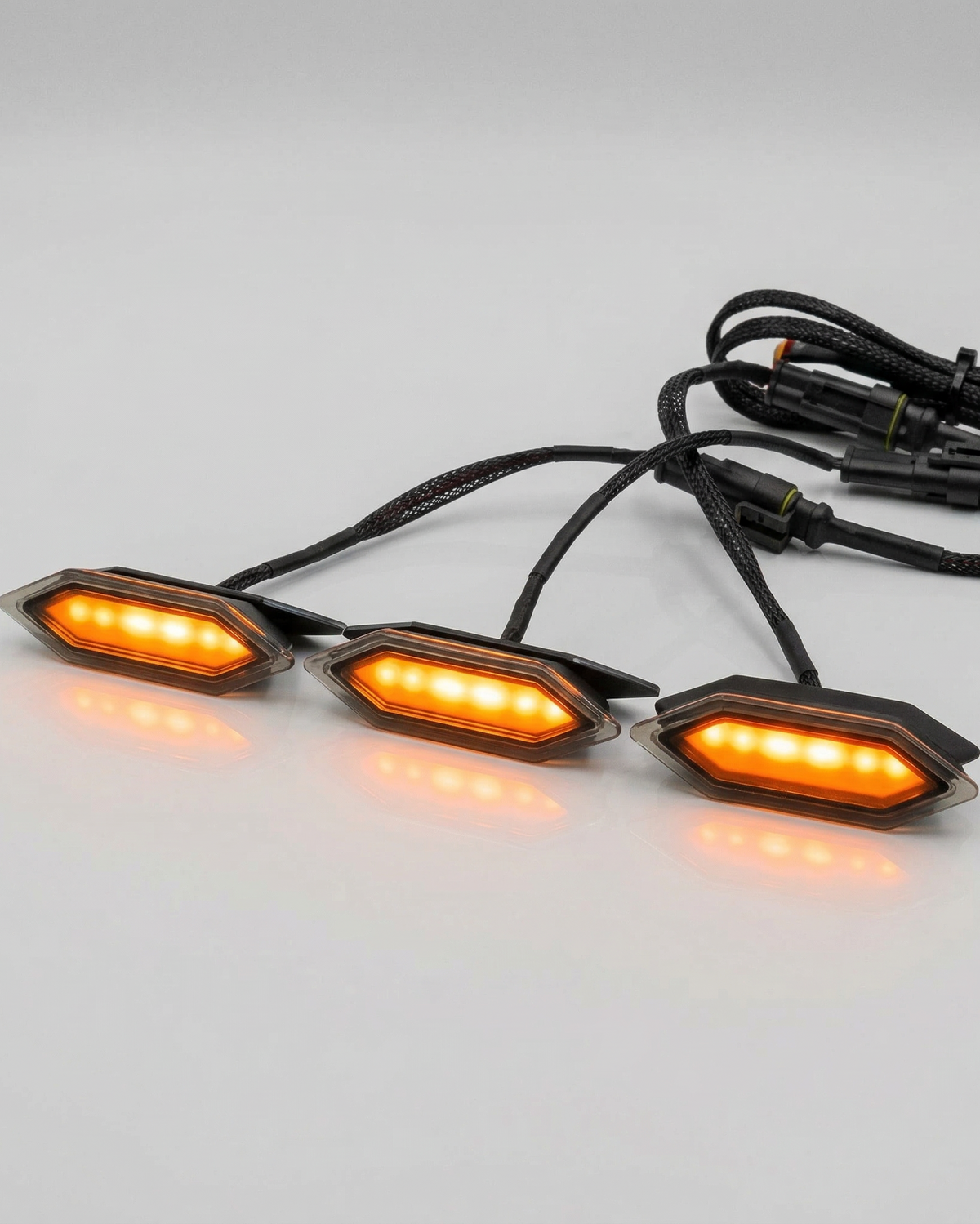 Foton V9 Front Grille Lights - Amber