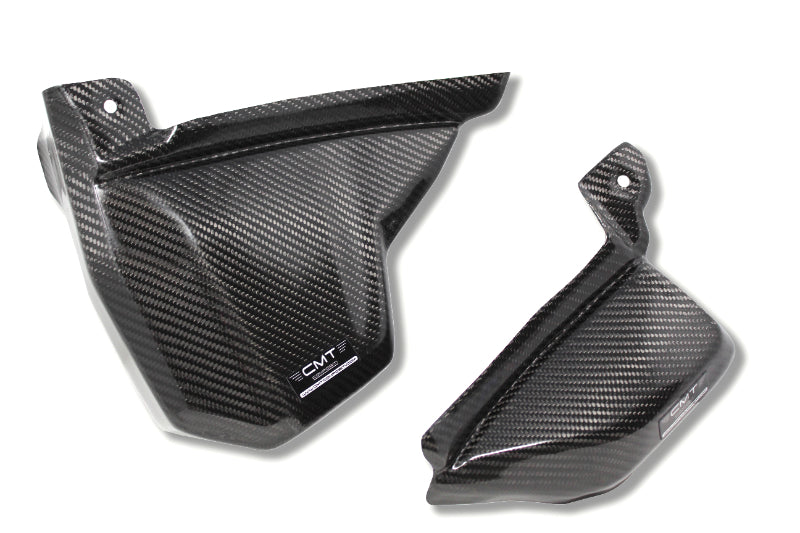 KTM EXC EXF LOWER CARBON TANK COVER 2020-2023